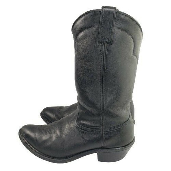 Abilene Polished Cowhide Boot - Medium Toe - 6401 - Picture 3 of 5